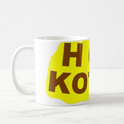 HOT KOTüür Tasse コーヒーマグカップ (左)