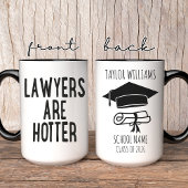 Hot Lawyer Mug, Graduation Gift for Law Graduate コーヒーマグカップ