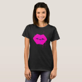 Hot Lipsジオメトリックシャツ Tシャツ (正面フル)