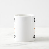 Hot Mess Express | 面白い蒸気の山 クラシックマグ コーヒーマグカップ (中央)