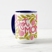 Hot Momma Mother's Day 15 oz Mug マグカップ (正面左)