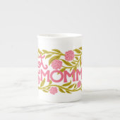Hot Momma Mother's Day Bone China Mug ボーンチャイナマグカップ (正面)
