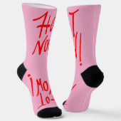HOT NOW PINK ソックス (傾斜あり)