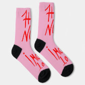 HOT NOW PINK ソックス (右)