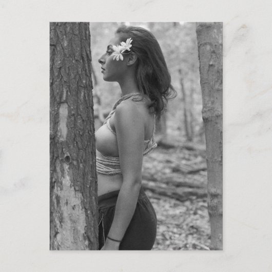 Hot Outdoor Modelフォトポストカード ポストカード (正面)