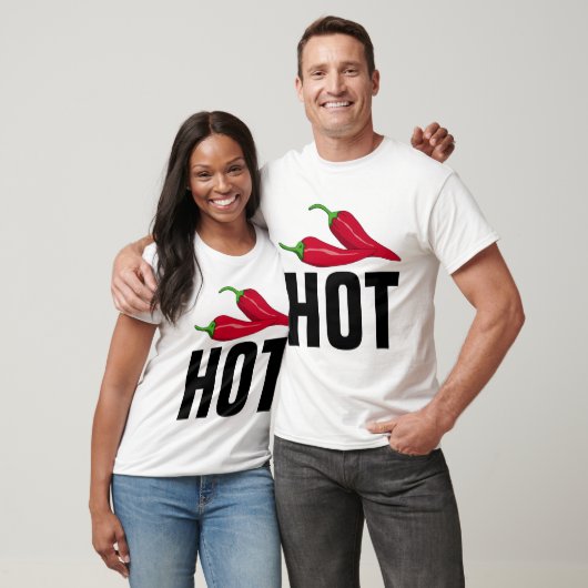 HOT PEPPER おもしろい Men's T-shirts & フード付 Tシャツ (ユニセックス)