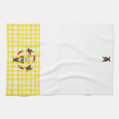 Hot Pepper cute sassy キッチンタオル (横)