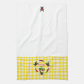 Hot Pepper cute sassy キッチンタオル (縦)