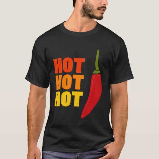 Hot Pepper Red Jalapeno Spicy Tシャツ (正面)