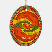Hot Pepper yin yang セラミックオーナメント (右)