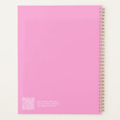 Hot Pink Aura Big Year Planner プランナー手帳 (裏面)