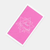 Hot Pink Bat Mitzvah Party Star of David Custom (コーナー)