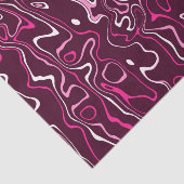 Hot pink damascus abstract swirls cool pattern 薄葉紙 (詳細)