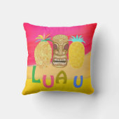 Hot Pink Luau クッション (裏面)