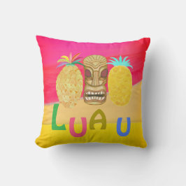 Hot Pink Luau クッション