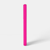 Hot Pink Modern Monogram Initials Samsung Galaxyケース (左側面)
