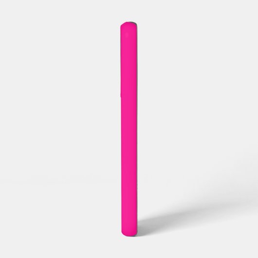 Hot Pink Modern Monogram Initials Samsung Galaxyケース (左側面)