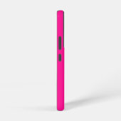 Hot Pink Modern Monogram Initials Samsung Galaxyケース (右側面)