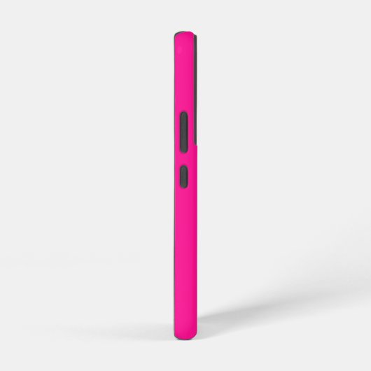 Hot Pink Modern Monogram Initials Samsung Galaxyケース (右側面)