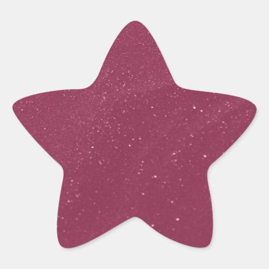 Hot Pink Sand 星シール (正面)