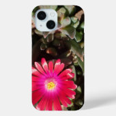 hot pink succulent flower photo Case-Mate iPhoneケース (裏面)