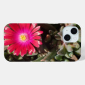 hot pink succulent flower photo Case-Mate iPhoneケース (裏面 (横))