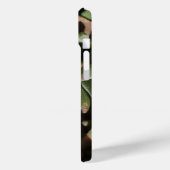 hot pink succulent flower photo Case-Mate iPhoneケース (裏面 / 左)