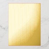 Hot Pink Wedding | Bold Solid Color Invite 箔招待状ポストカード (正面)