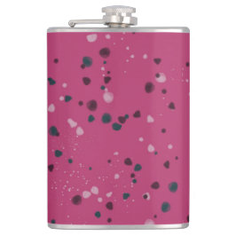 Hot Pink With Confetti フラスク