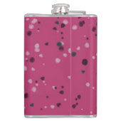 Hot Pink With Confetti フラスク (裏面)