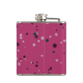 Hot Pink With Confetti フラスク (裏面)