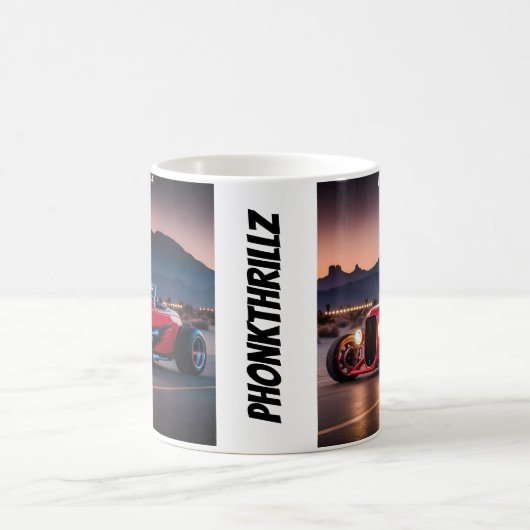 Hot Rod Clásico JDM  コーヒーマグカップ (中央)