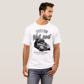 hot rod custom voiture old garage new york by hips tシャツ (正面フル)