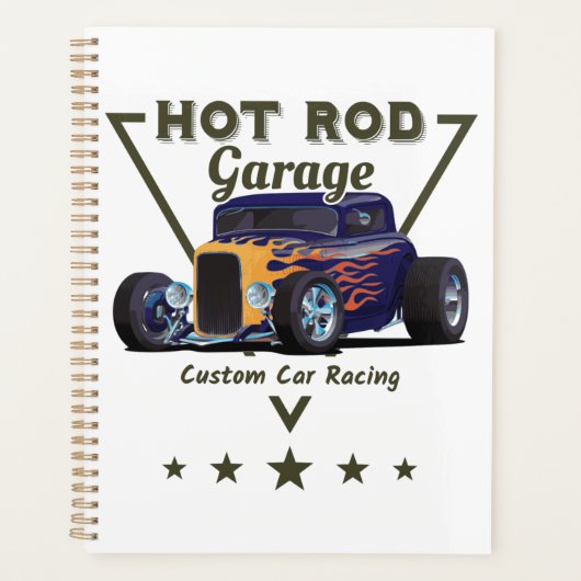 Hot Rod Garage! プランナー手帳 (正面)