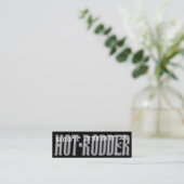 Hot-Rodder - Social Mediaパーソナルカード スキニー名刺 (スタンド正面)