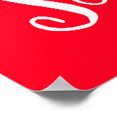 HOT SALE SIGN, Retail Sale Sign, Clearance ポスター (角)