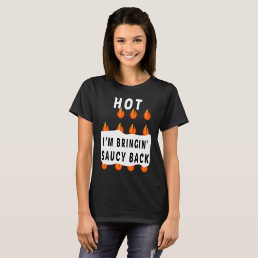 HOT SAUCES I'm Bringin' Saucy back Group Halloween Tシャツ (正面フル)