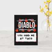 HOT SAUSES GROUP HALLOWEEN DIABLO SALE カード (黄色い花)