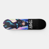 HOT SCI-FI CURVY WOMAN PERSONALZED SKATEBOARDS スケートボード (横)