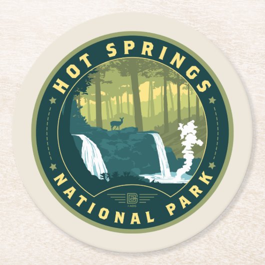 Hot Springs National Park ラウンドペーパーコースター (正面)