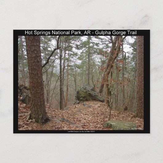 Hot Springs National Park Gulpha Gorge Trail ポストカード (正面)