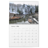 HOT SPRINGS OF THE WEST Calendar カレンダー (1月 2026)