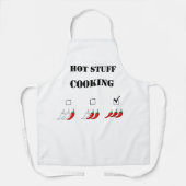 Hot stuff cooking エプロン (正面)