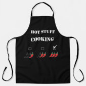 Hot stuff cooking エプロン (正面)