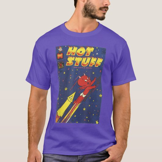 Hot Stuff Stary Comic Cover funny Tシャツ (正面)