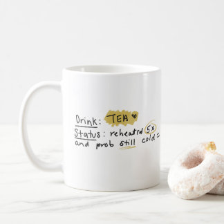 Hot Tea, Iced Tea, Illustration Mug コーヒーマグカップ
