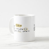 Hot Tea, Iced Tea, Illustration Mug コーヒーマグカップ (正面左)