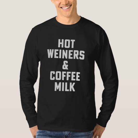 Hot Weiners And Coffee Milk Rhode Island Food 3 Al Tシャツ (正面)