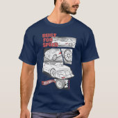 Hot Wheels Built for Speed Comic Panels friends Tシャツ (正面)