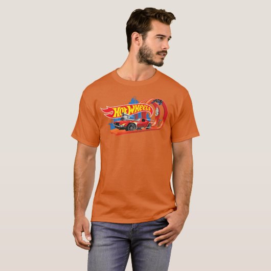 Hot Wheels Loop girl Tシャツ (正面フル)